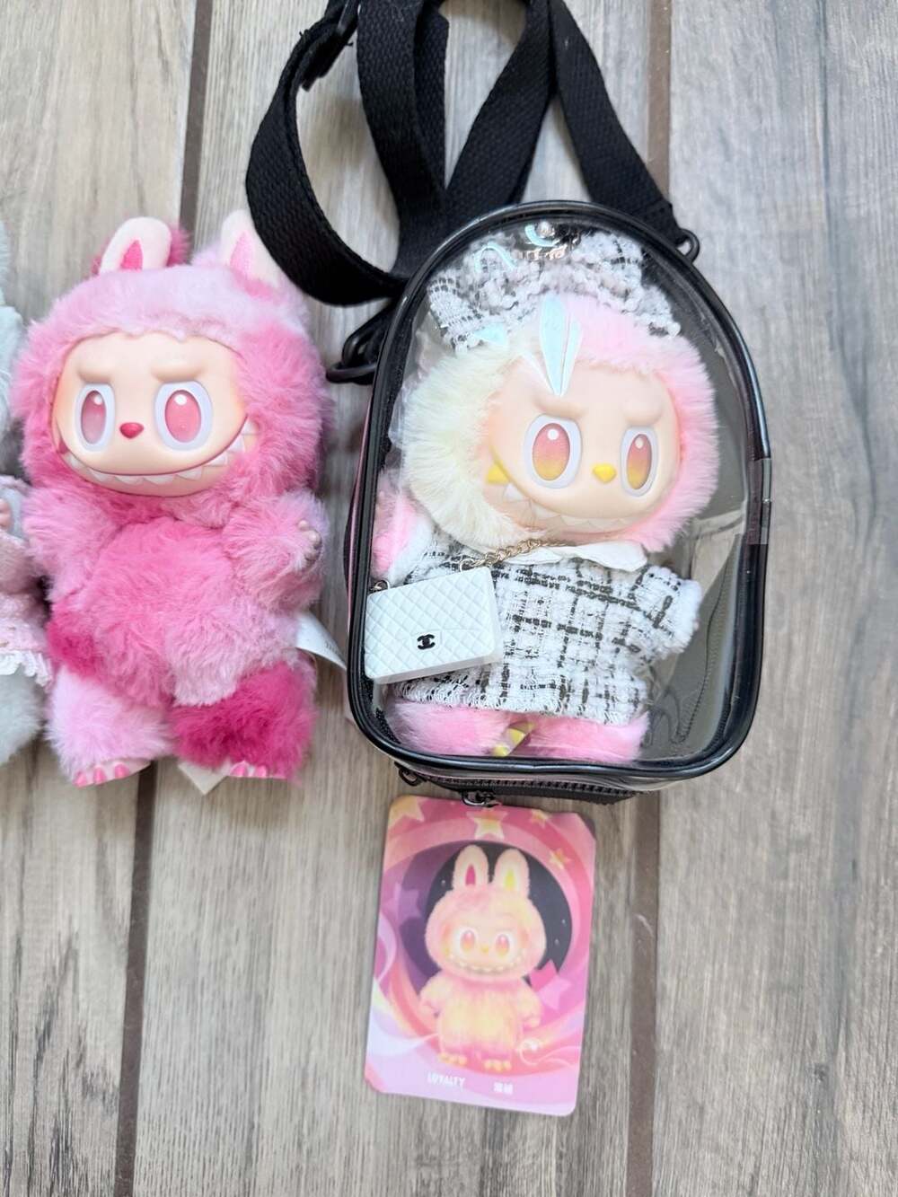 Pop Mart Labubu The Monsters Dolls with Outfits and Clear Display Bag - Picture 4 of 4